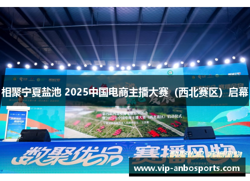 相聚宁夏盐池 2025中国电商主播大赛（西北赛区）启幕